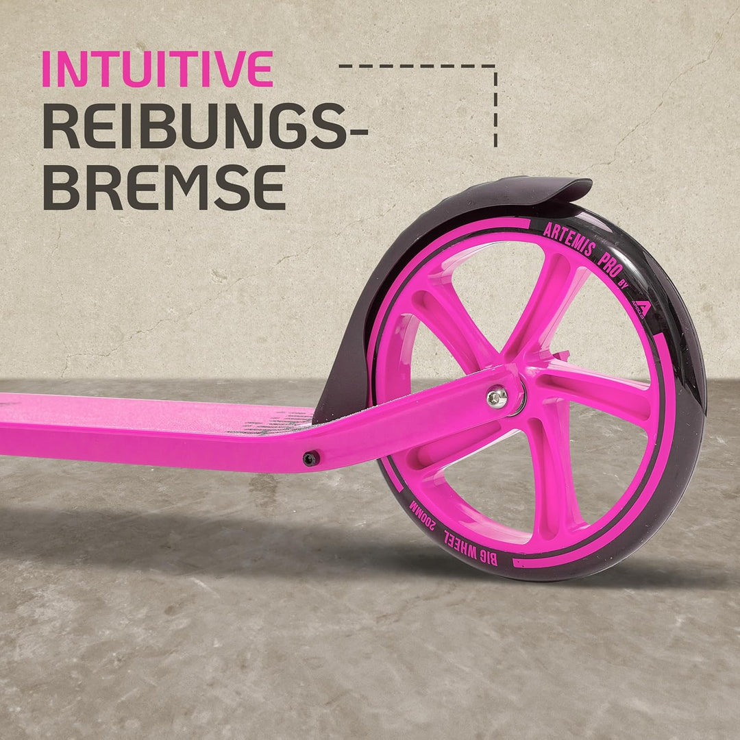 Apollo Artemis City Roller - Höhenverstellbarer Scooter für Kinder, Teens und Erwachsene, Tretroller