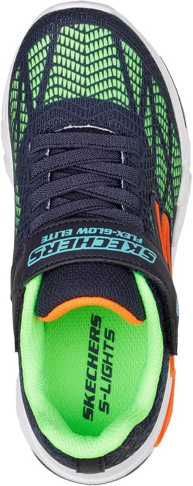 Skechers Jungen 403900l Rybk Sneaker 27 EU Navy Synthetic Multi Trim, 27 EU Navy Synthetic Multi Tri