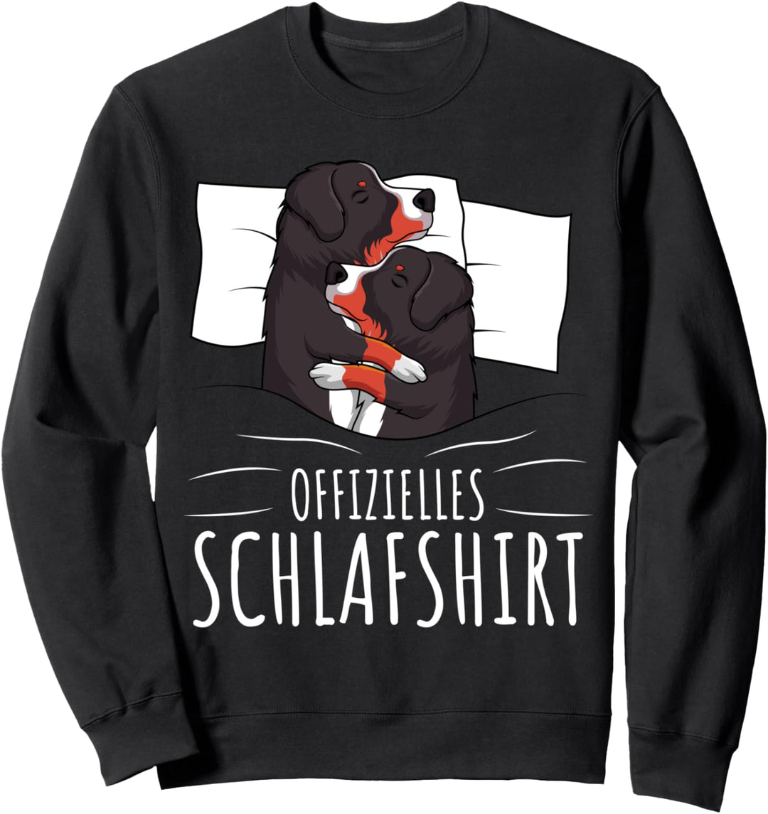 Offizielles Schlafshirt Berner Sennenhund Hunde Sweatshirt