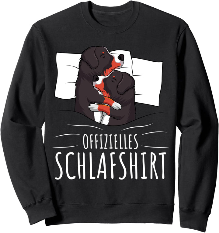 Offizielles Schlafshirt Berner Sennenhund Hunde Sweatshirt