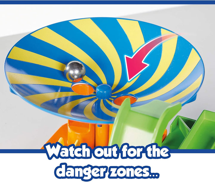 "Crazy Ball 2", das hochwertige Aktions- und Geschicklichkeitsspiel von TOMY zur Förderung der Motor