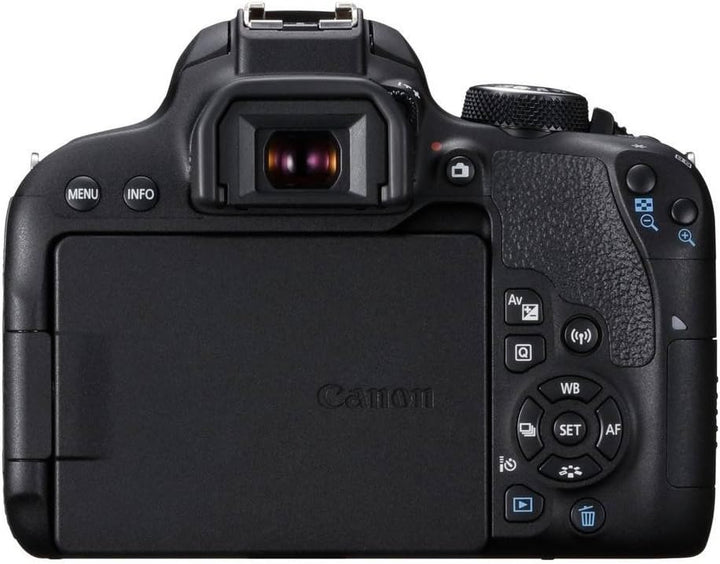 Canon EOS 800D SLR-Digitalkamera,Schwarz EOS 800D + Objektiv EF-S 18-55 mm IS STM Einzigartig, EOS 8
