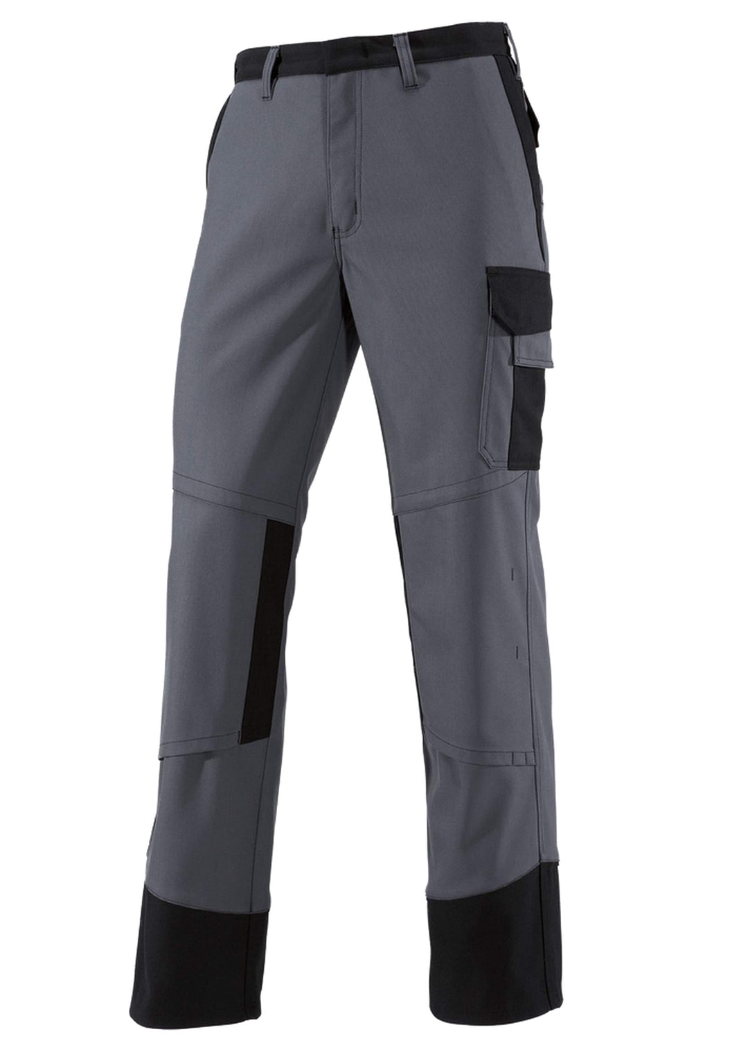 BP 2430-820-5332-56l Arbeitshosen, mit Taschen, 320,00 g/m² , dunkelgrau/schwarz, 56l 56 Lang, 56 La
