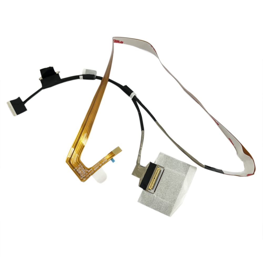 GINTAI FHD IR eDP 3mm LCD-Displaykabel ohne Touchscreen 30-polig für Dell Latitude 7400 E7400 EDC40