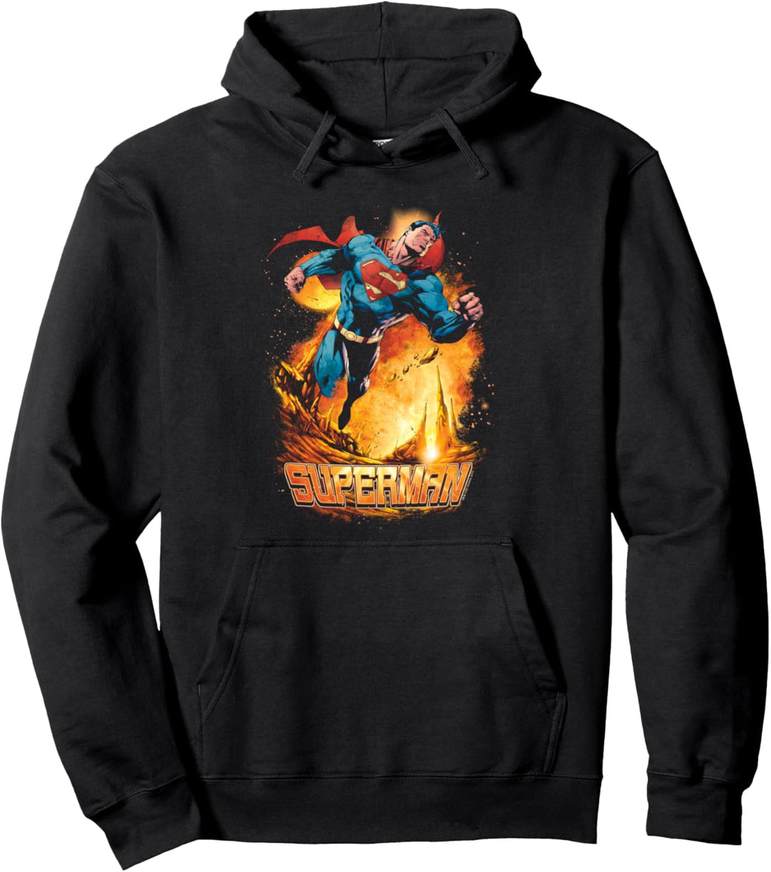 Superman Space Case Pullover Hoodie