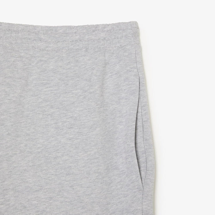 Lacoste Herren Kurze Trainingshose GH6961, Männer Sportshorts,Freizeithose L Grau, L Grau