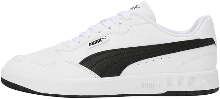 PUMA Unisex Court Ultra LiteSneaker 44.5 EU Puma Schwarz Weiss, 44.5 EU Puma Schwarz Weiß