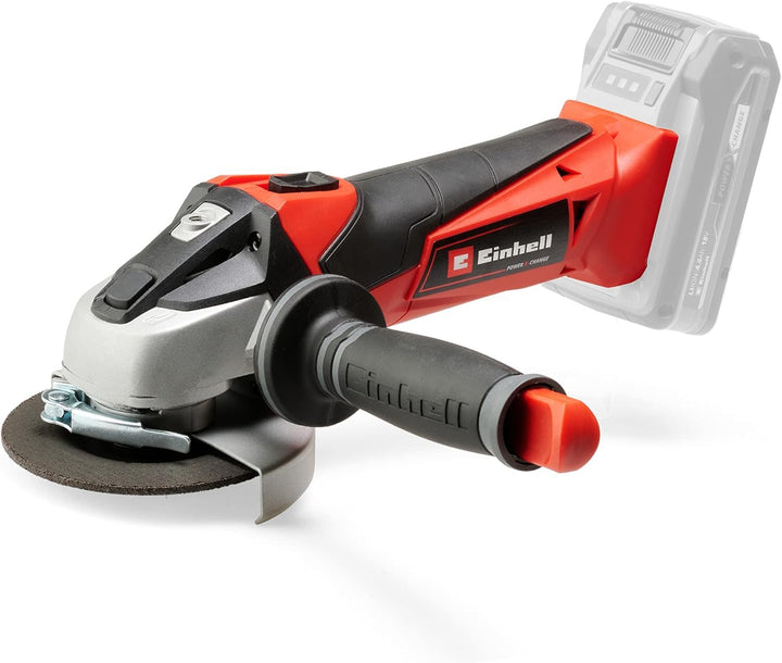 Einhell Akku-Winkelschleifer TE-AG 18/115 Li-Solo Power X-Change (18 V, Ø 115 mm, 28 mm Schnitttiefe