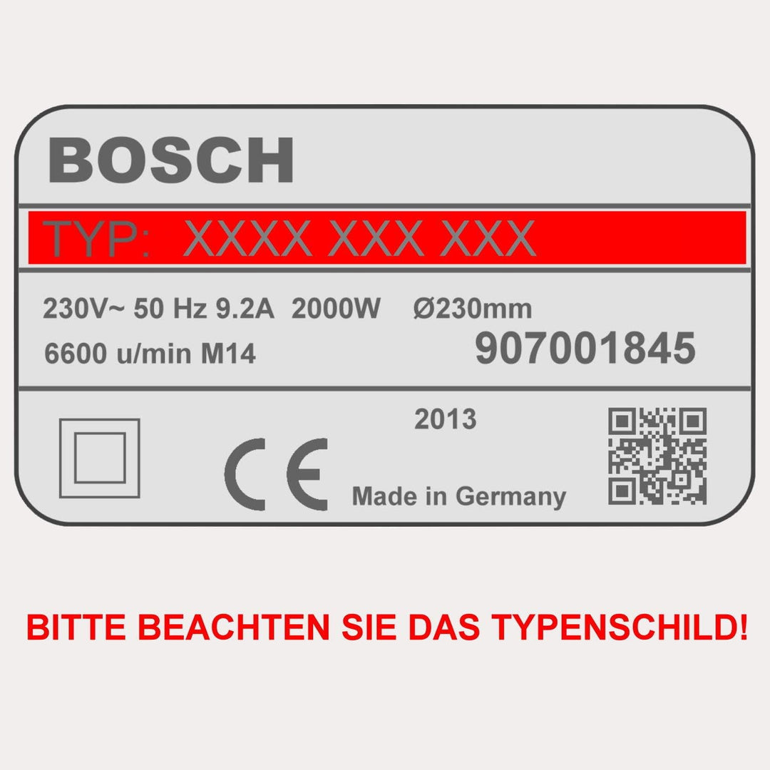Schalter für Bosch Winkelschleifer Taster für GWS 20-180 J, 180 J, 2000-18 J, 20-230 J, 230 J