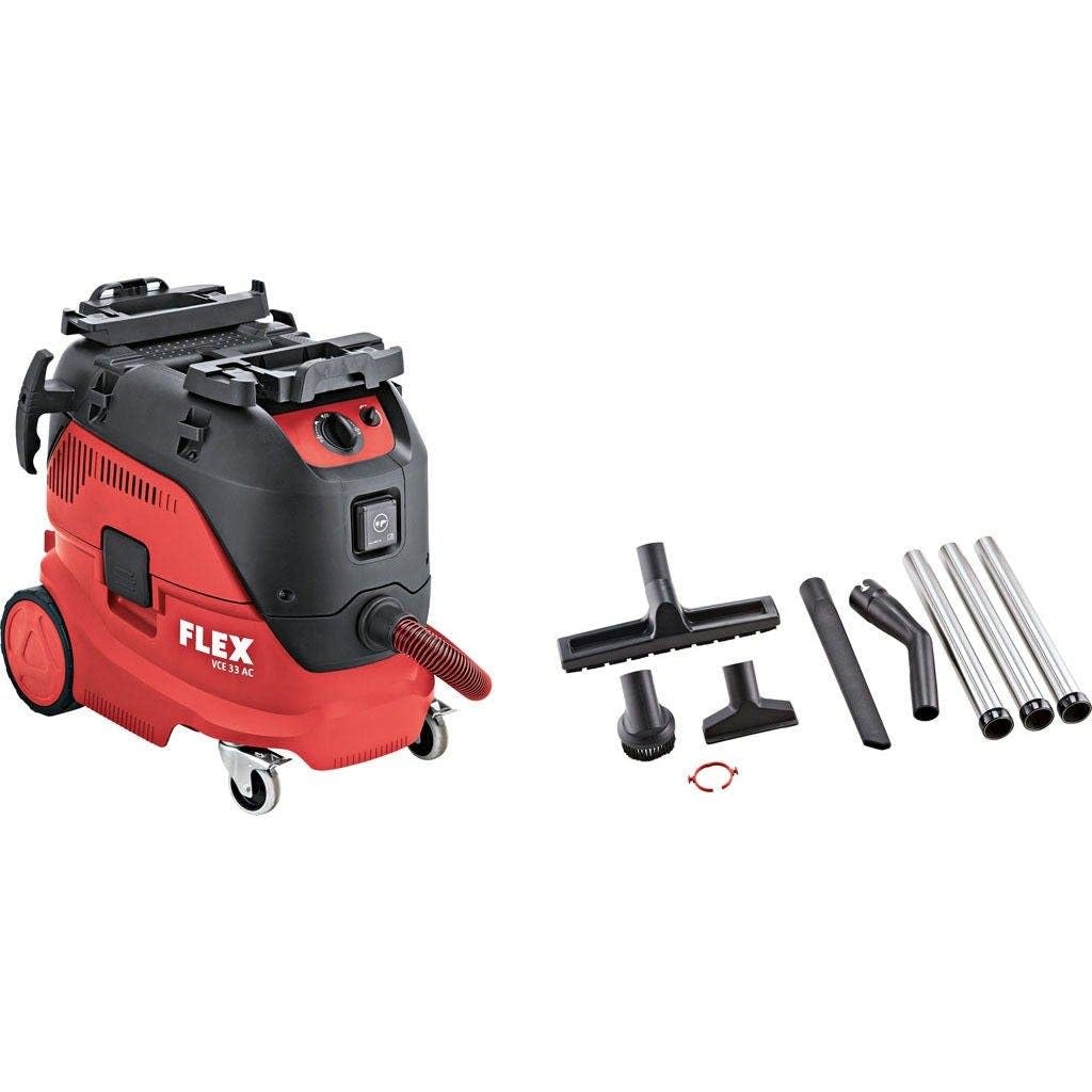 Flex VCE 33 L AC-Set Sicherheitssauger mit automatischer Filterabreinigung, 30 l, Klasse L, 1200 Wat