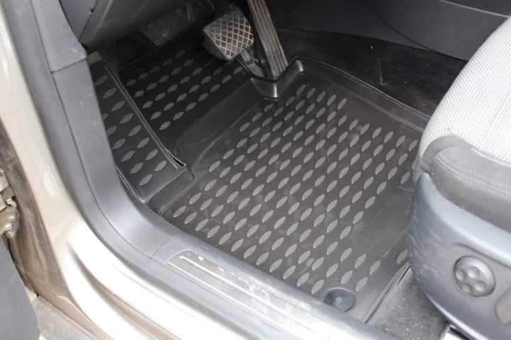 Element Passgenaue Antirutsch Gummimatten Fussmatten für VW V Passat CC B6 B7 ab