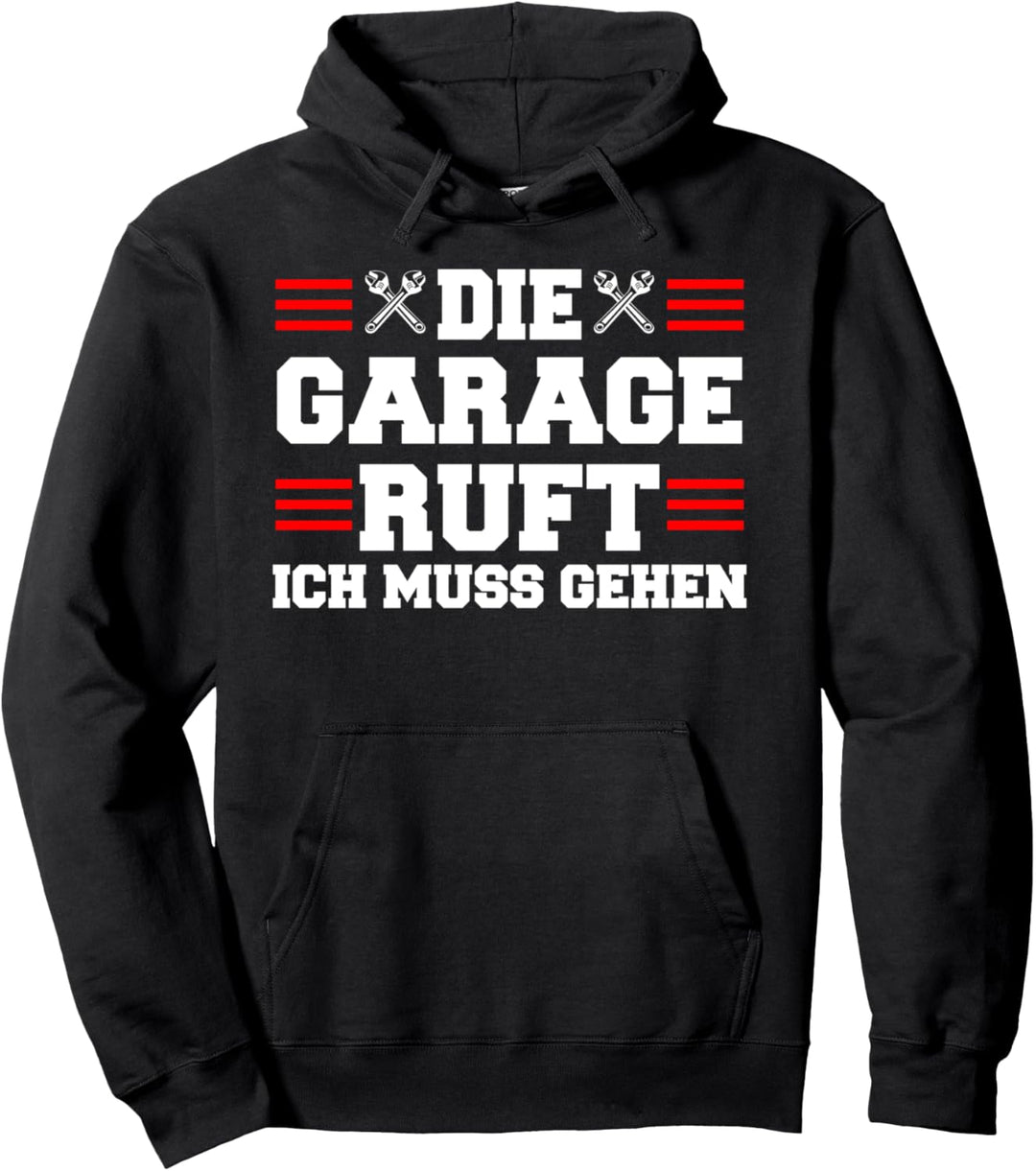 Garage Mechaniker Werkstatt Schrauber Automechaniker Auto Pullover Hoodie
