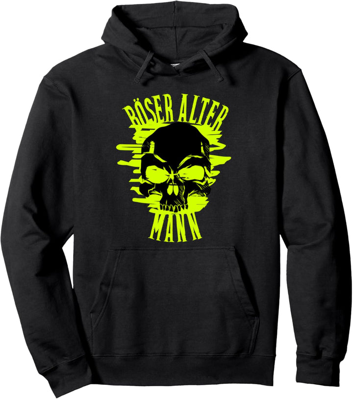 Böser alter Mann Pullover Hoodie