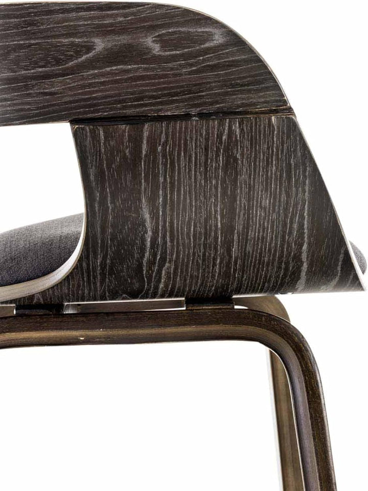 CLP 2er Set Esszimmerstühle ergonomisch Kingston, Lehnstühle mit umlaufender Rückenlehne, Holzgestel