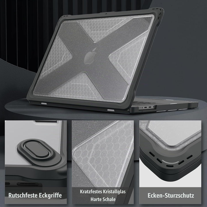 Fintie Hülle Kompatibel mit MacBook Pro 16 (2026-2021) M5 M4 M3 M2 M1 Pro/Max A3428 A3429 A3186 A340
