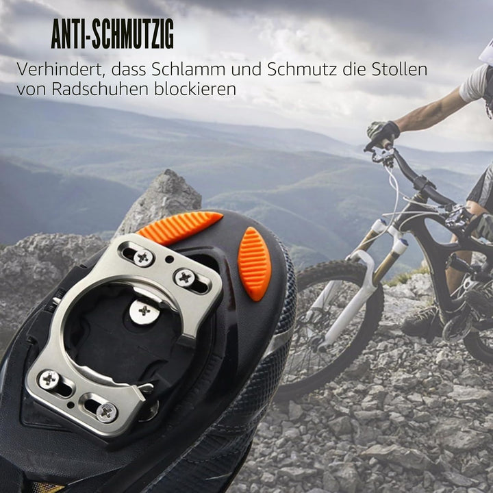 speedplay zer0 cleats + 1-Paar Schnellfreigabeschuhabdeckungsadapter für SpeedPlay Zero Fahrradkit,