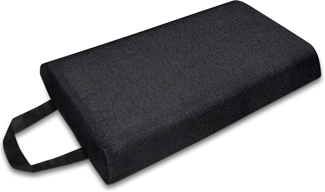 Kurtzy Schaumstoff Kniekissen Garten mit Tragegriff L43 x B24 x H4,7 cm - Extra Dicke Bequeme Memory