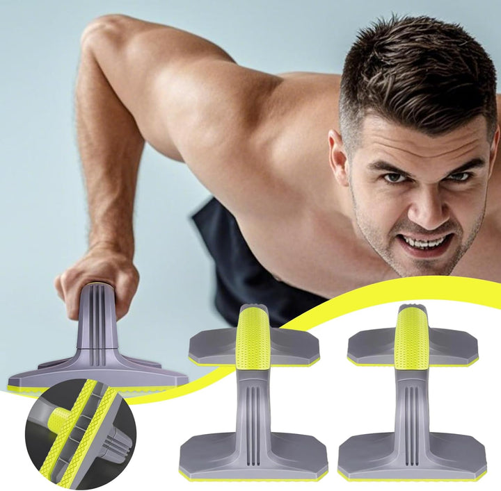 Liegestütz-Ständer für Krafttraining, tragbare Liegestützgriffe, ABS- und Gummimaterial, ergonomisch