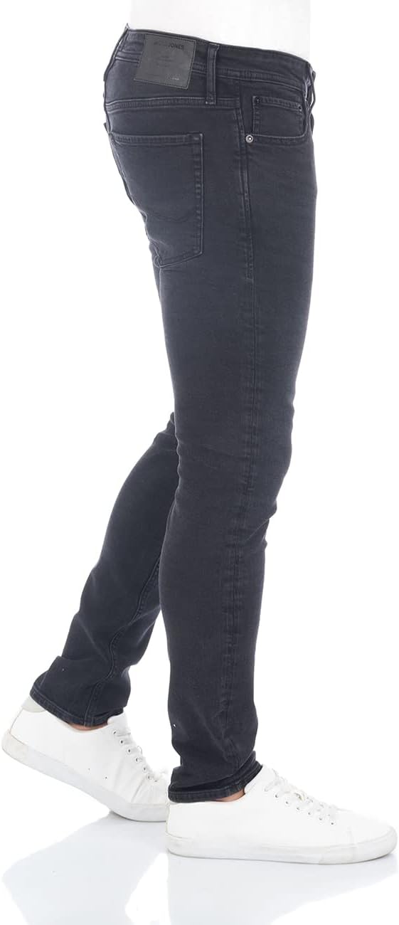 JACK &amp; JONES Male Slim Fit Jeans JJIGLENN JJFELIX GE 046 50SPS NOOS Slim Fit Jeans 33W / 32L Black D