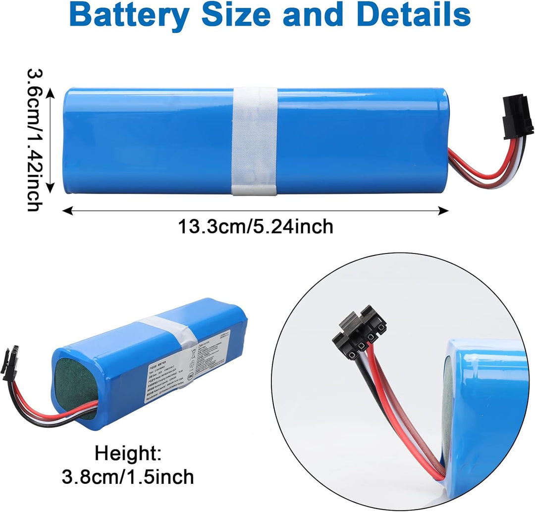 5200mAh Neuer Staubsauger-Akku,Ersatz für Eufy RoboVac L70 Hybrid,L10,T2190,T2190G21, Eufy 360 S9, E