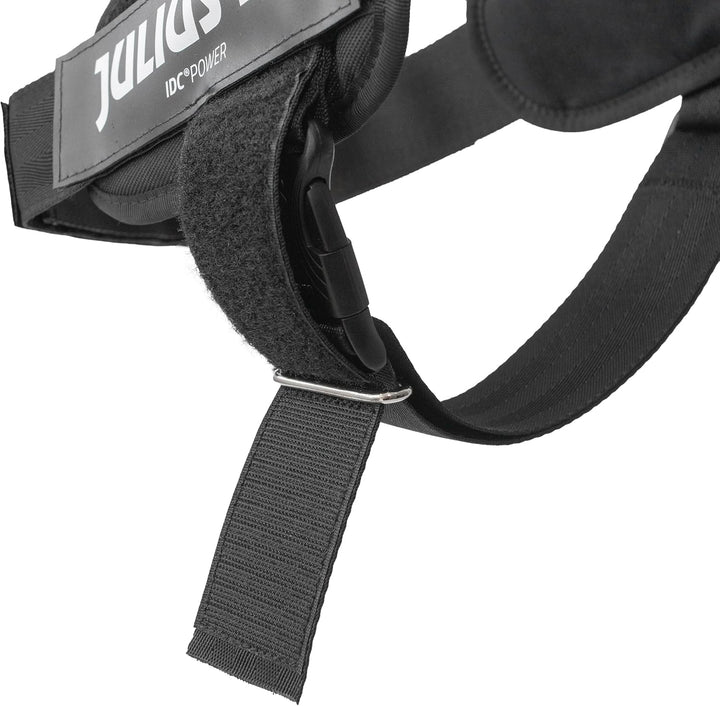 Julius-K9, 16STEALTH-P-3, IDC Stealth Powergeschirr, Grösse: 2XL/3, schwarz schwarz 2XL / 3, schwarz