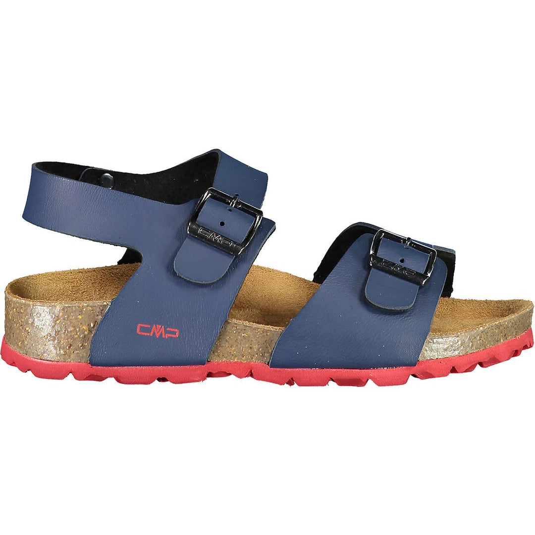 CMP Kinder Keidha Sandale Trekkingsandalen 34 EU Schwarz Blau Black Blue, 34 EU Schwarz Blau Black B