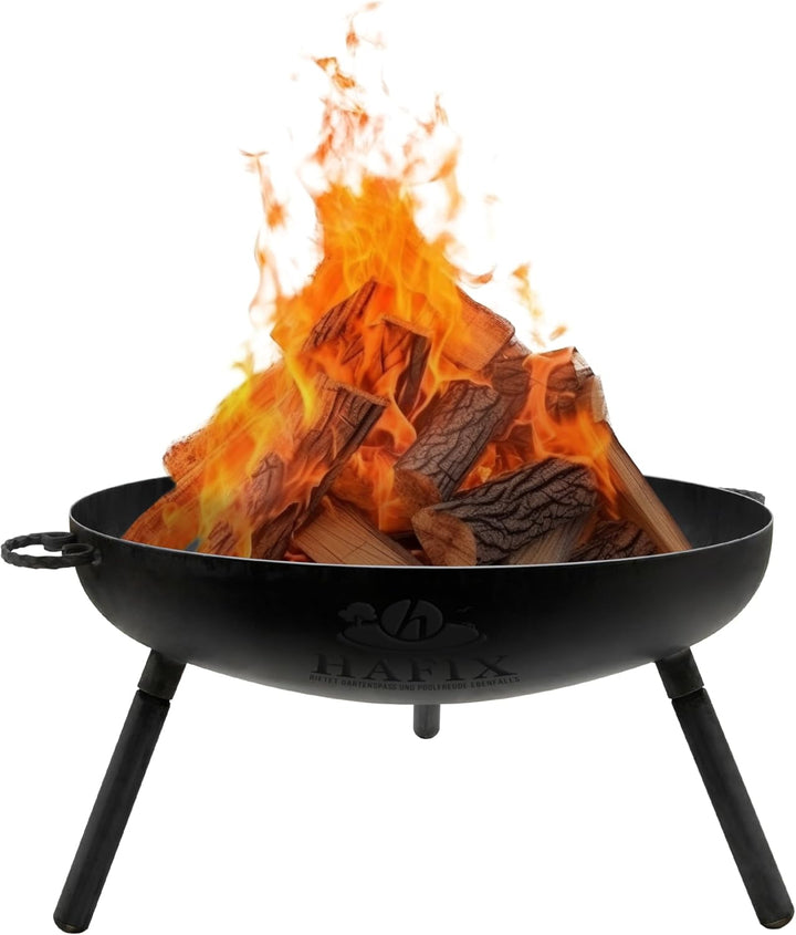 HAFIX® Feuerschale, Feuerkorb, Feuerschalen für Garten, Feuerstelle Outdoor, Feuerschale, Feuertonne