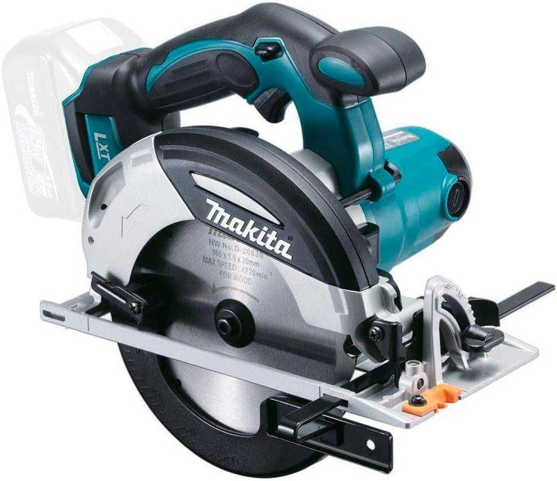 Makita DHS630Z Akku-Handkreissäge 66mm 18V (ohne Akku, ohne Ladegerät) Single ohne Akku, Single ohne