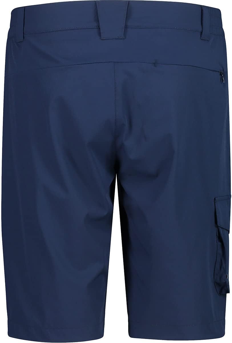 CMP Damen Bermuda Shorts Extrem Dehnbare Bermudashorts für Damen, Blau
