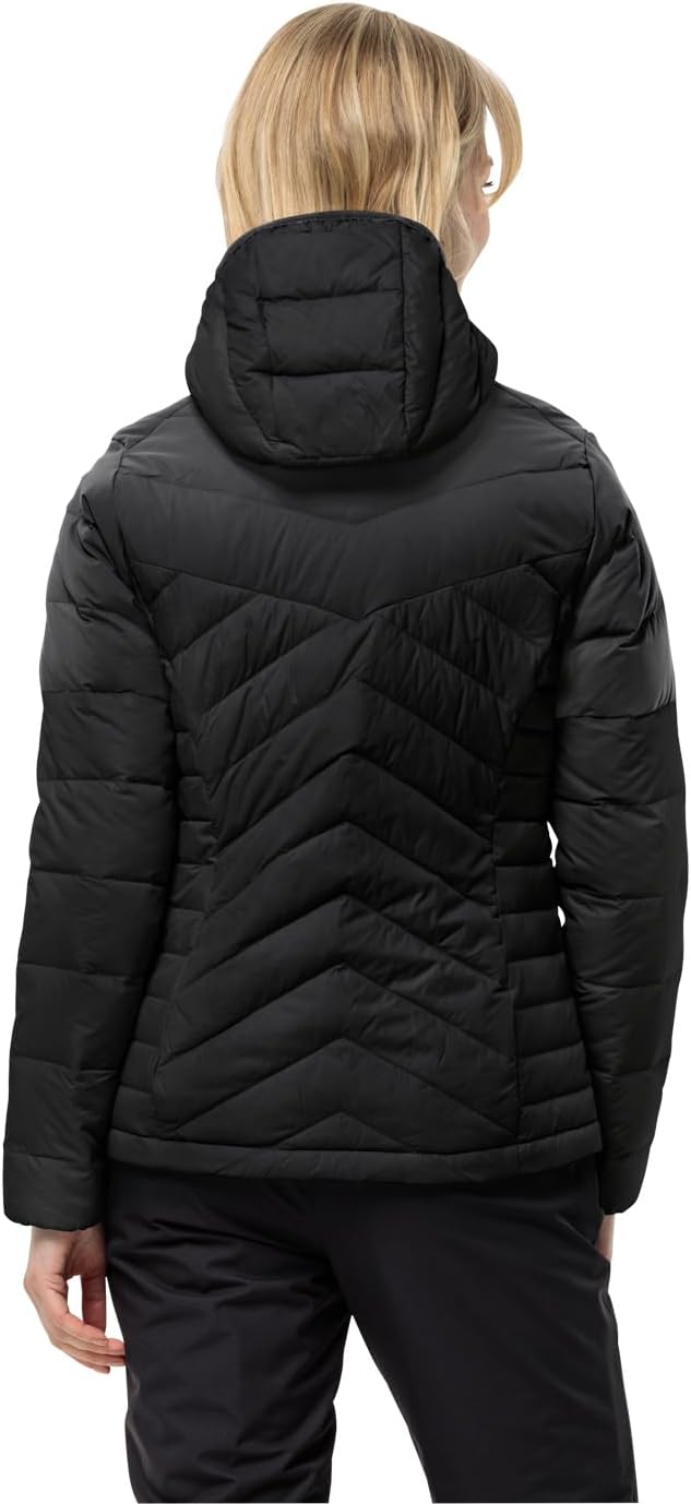 Jack Wolfskin Damen Tundra Down Hoody W Daunenjacke XS Schwarz, XS Schwarz