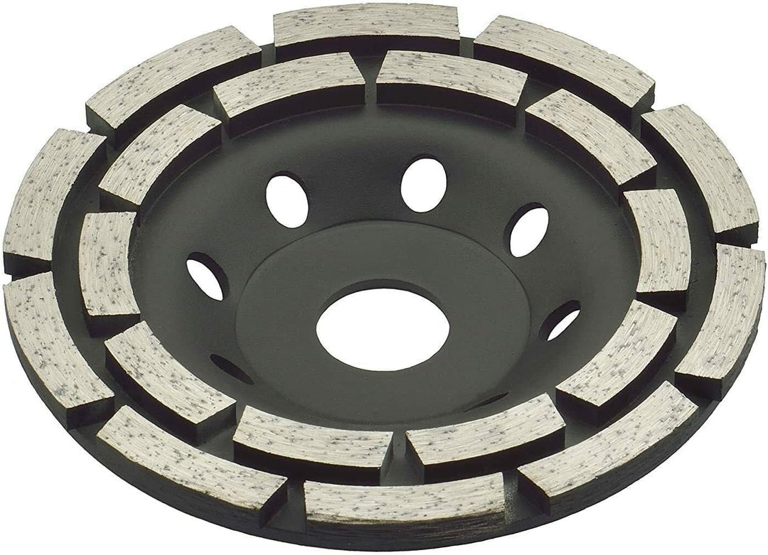 TRONGAARD Betonschleifer/Sanierungsfräse/Winkelschleifer Set 1.400W / 125mm mit Drehzahlregelung