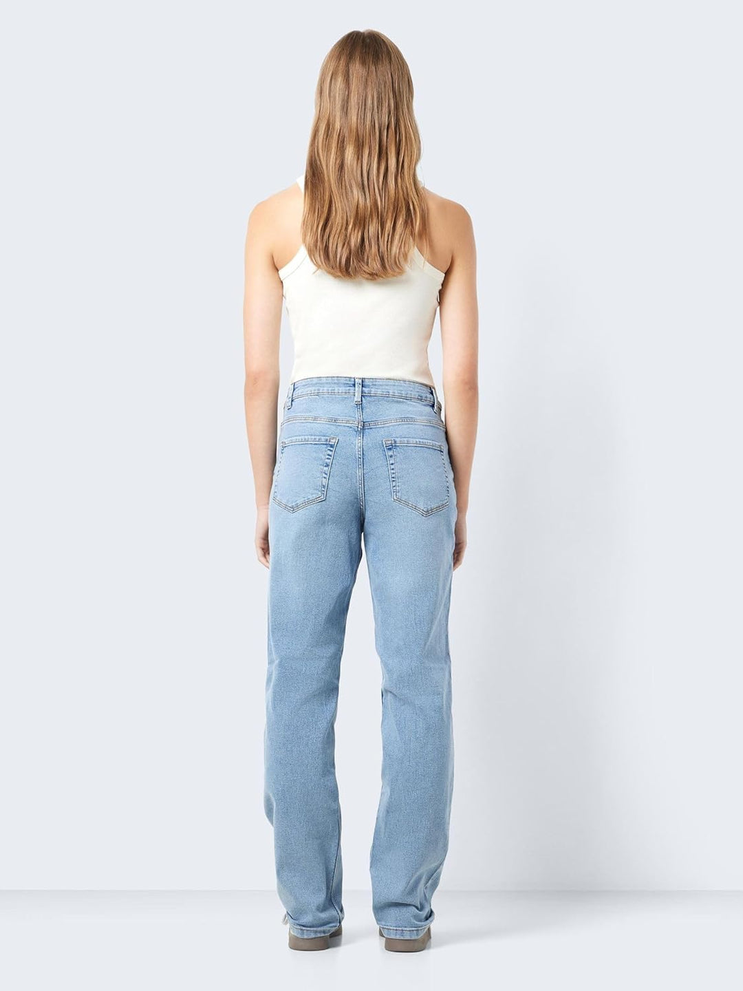 Noisy may Damen Jeans 27W / 32L Light Blue Denim, 27W / 32L Light Blue Denim