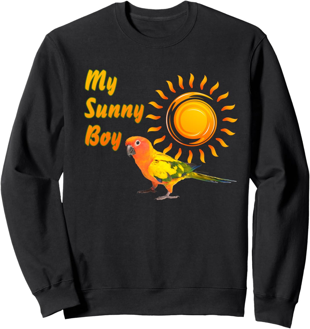 Sun Conure Papagei Sunny Sunshine Boy Sweatshirt
