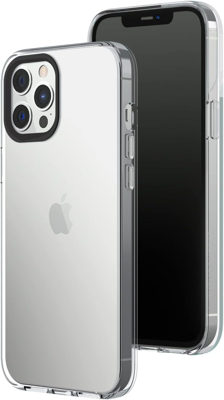 RhinoShield Crystal Clear Case kompatibel mit [iPhone 12 Pro Max] | Fortschrittliche Vergilbungsresi