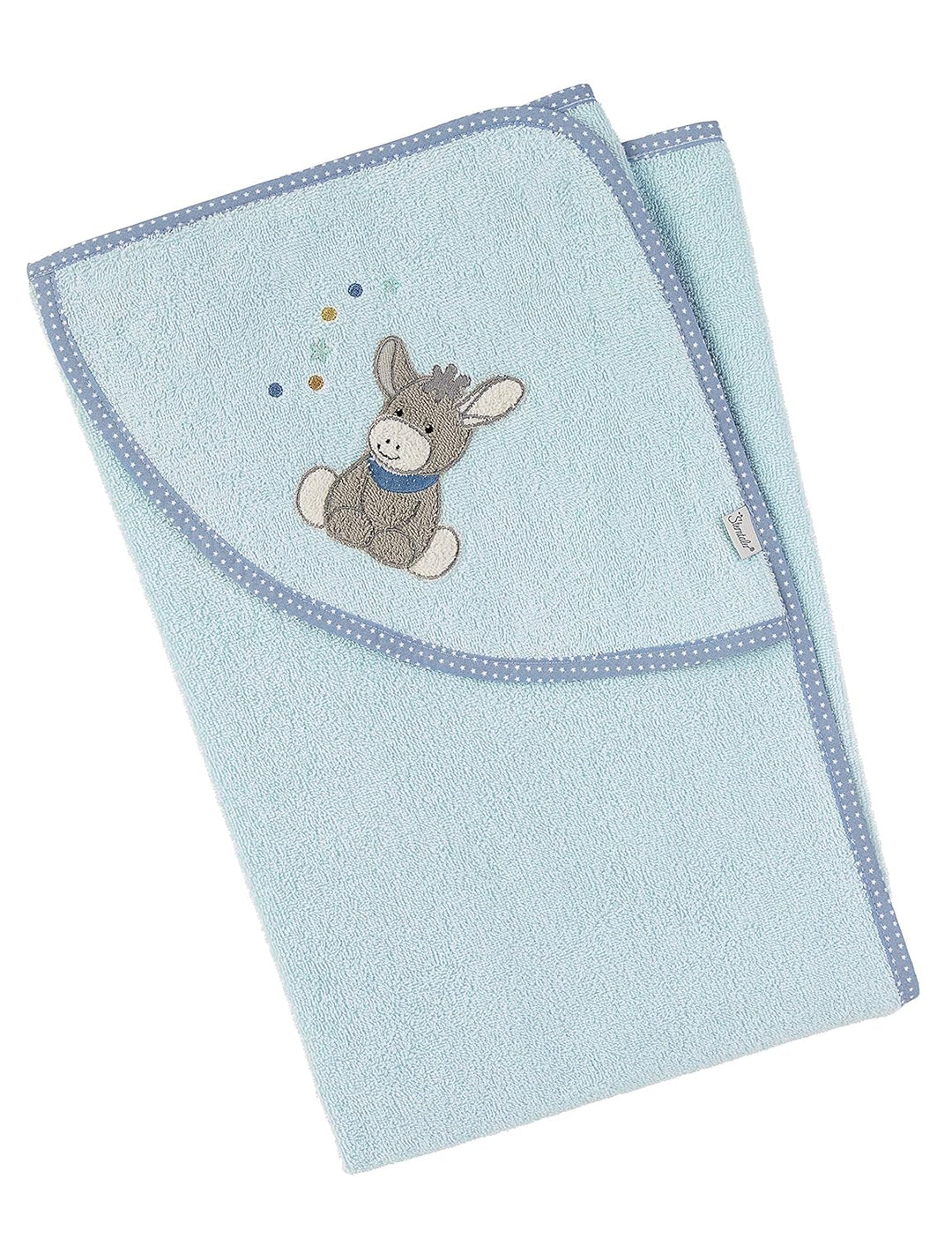 Sterntaler Kapuzenbadetuch 100x100 Emmily Schmetterlinge &amp; Baby Handtuch Kapuze - Kapuzenhandtuch EM
