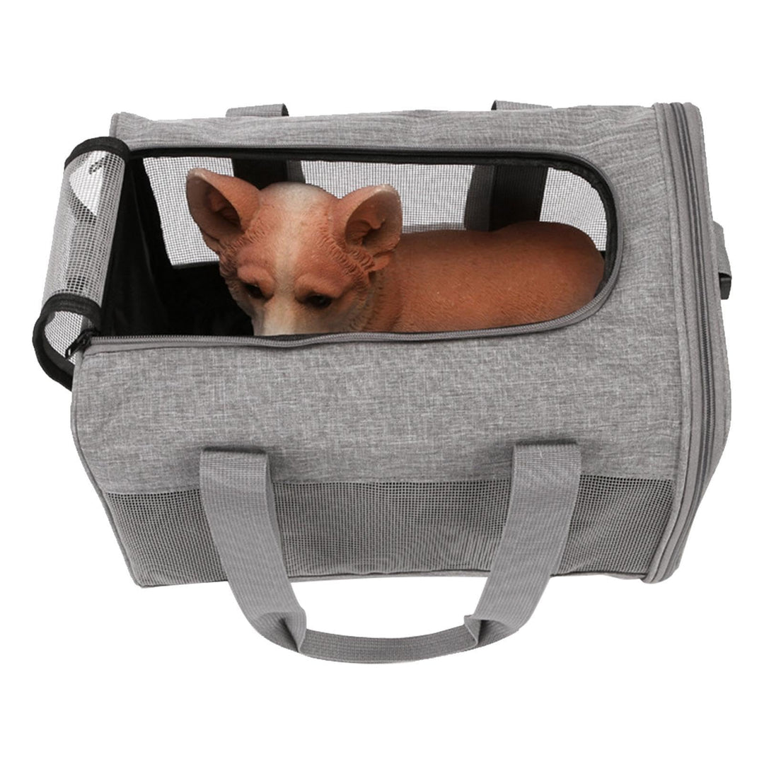 Hundetragetasche Bis 7 Kg - Katzen Tragetasche - Hunde Tasche Gassi, Faltbare Atmungsaktive Hundetra