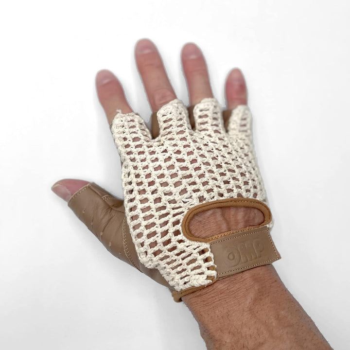 Omp OMPIB/747/M/XL Tazio Handschuhe Vintage Creme/Braun Leder Grösse: XL XL Braun, XL Braun