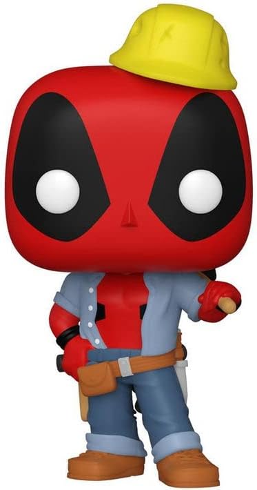 Funko POP! Marvel 30th Anniversary #781 Construction Worker Deadpool 54688