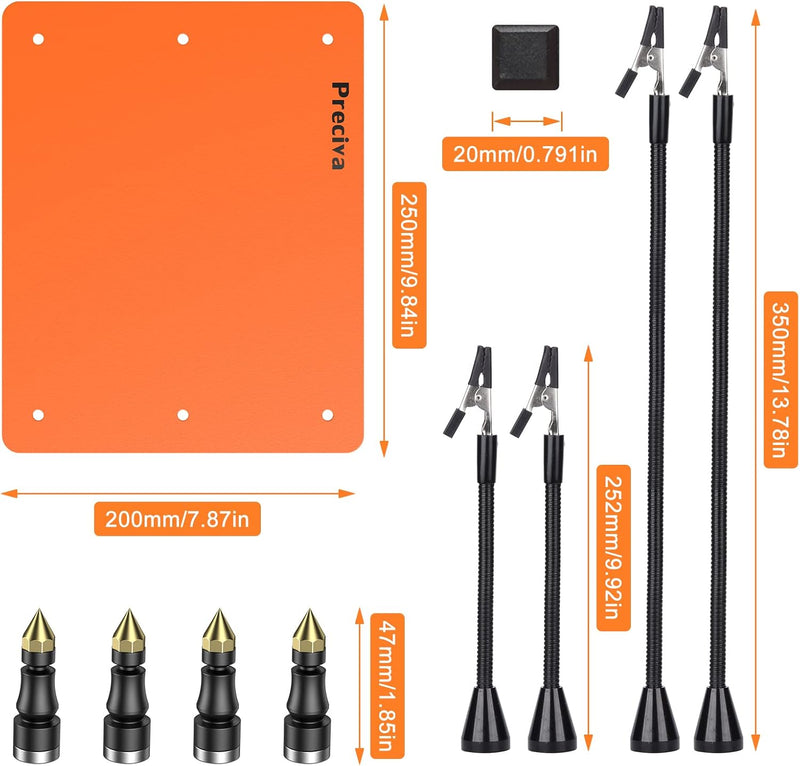 Magnetische helfende Hand, Preciva 3. hand löthilfe Flexibel Helfende Hände Lötstation Werkzeug Löts