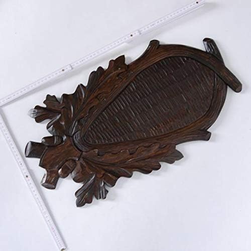 GTK - Geweihe & Trophäen KRUMHOLZ Trophäenschild geschnitzt für Rothirsch Hirschgeweih Hirsch