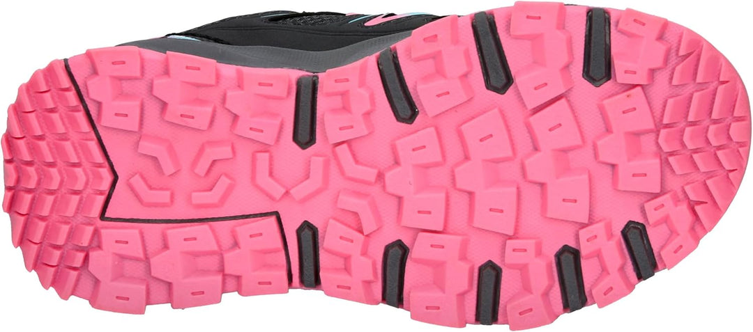 Lico Unisex Kinder Allen Vs Cross-Laufschuh 25 EU Anthrazit Pink Türkis, 25 EU Anthrazit Pink T&#xFC