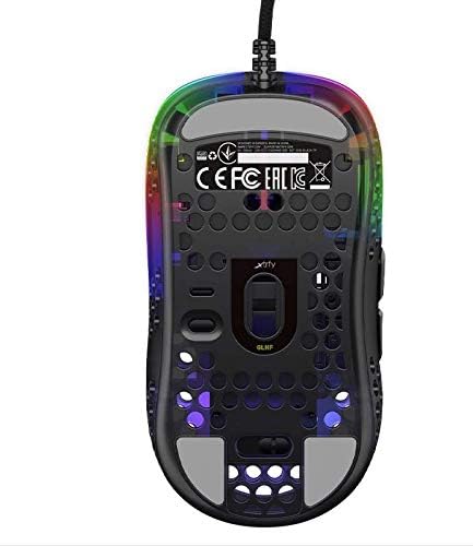 Xtrfy MZ1, Ultraleichte Kabelgebundene Gaming-Maus, Pixart 3389 Sensor, Einzigartige Form für Optima