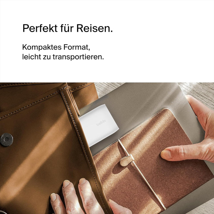 Belkin BoostCharge USB-C-Ladegerät mit DREI Anschlüssen und PPS (67 W), USB-C PD 3.1-iPhone-Schnelll