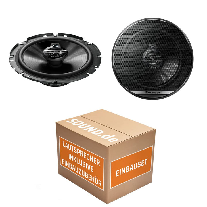 Lautsprecher Boxen Pioneer TS-G1730F - 16,5cm 3-Wege Koax Paar PKW 300WATT Koaxiallautsprecher Auto