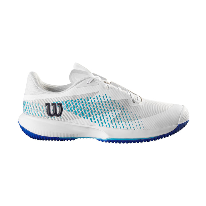 Wilson Herren KAOS Swift 1.5 Sneaker 46 2/3 EU White Blue Atoll Lapis Blue, 46 2/3 EU White Blue Ato