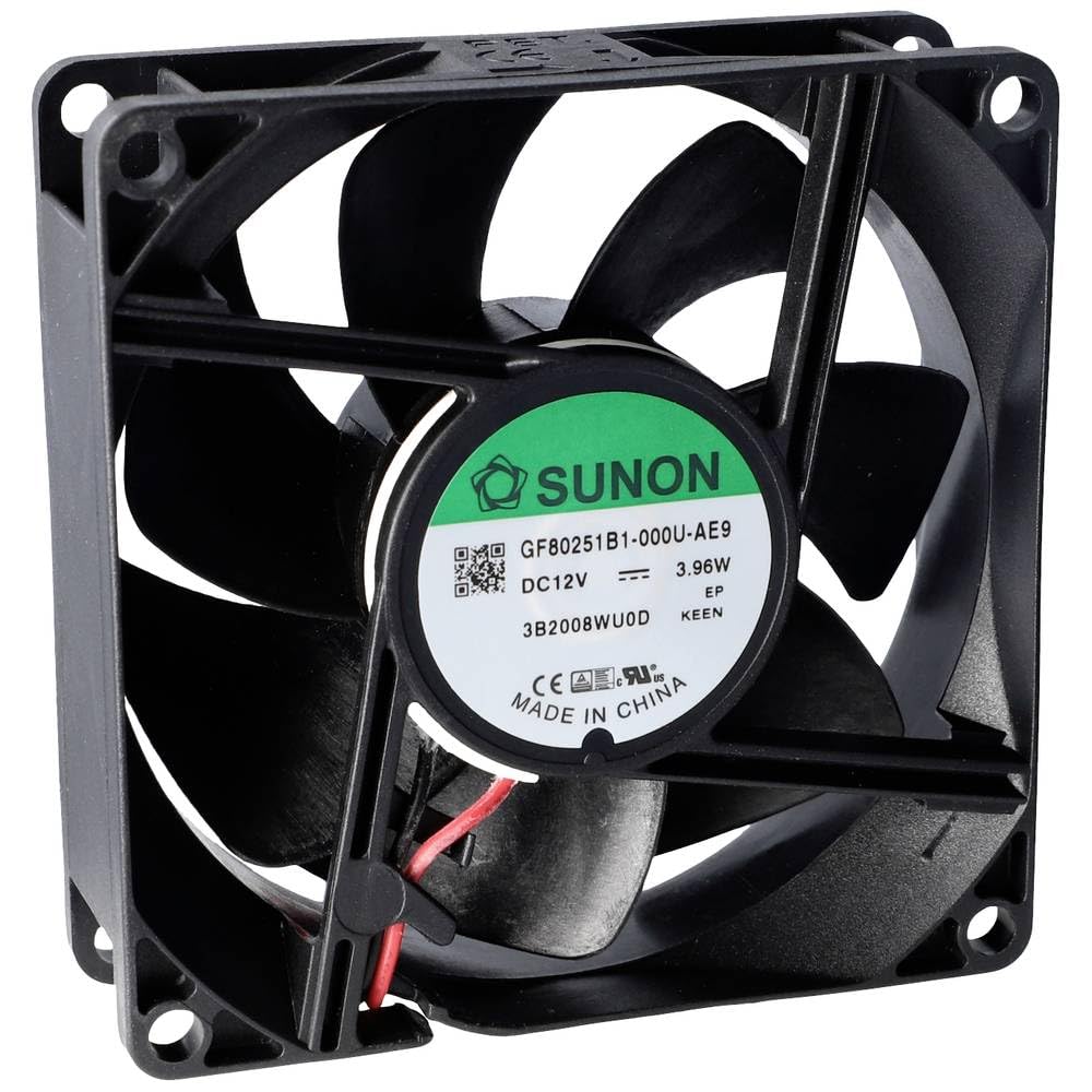 Sunon GE80252B1-000U-AE9 Axiallüfter 24 V/DC 101.91 m³/h (L x B x H) 25 x 80 x 80mm