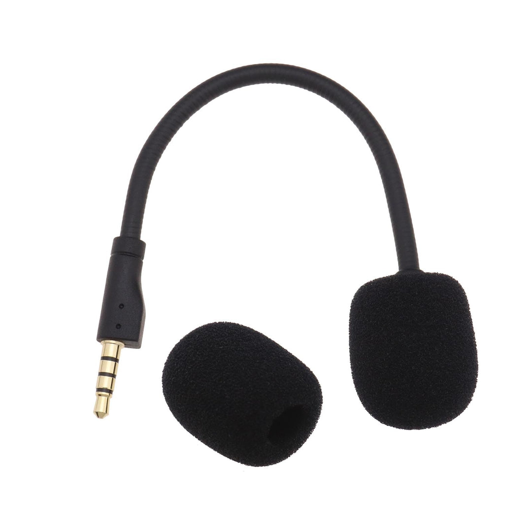 ECSiNG Mikrofon für Gaming-Headset mit Schaumstoffhülle, Ersatz für Steelseries Arctis 1 abnehmbares
