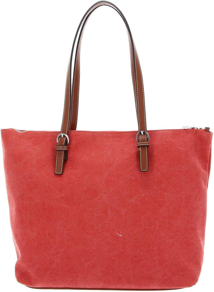 U.S. POLO ASSN. Springfield Canvas Shopping Bag M Peach