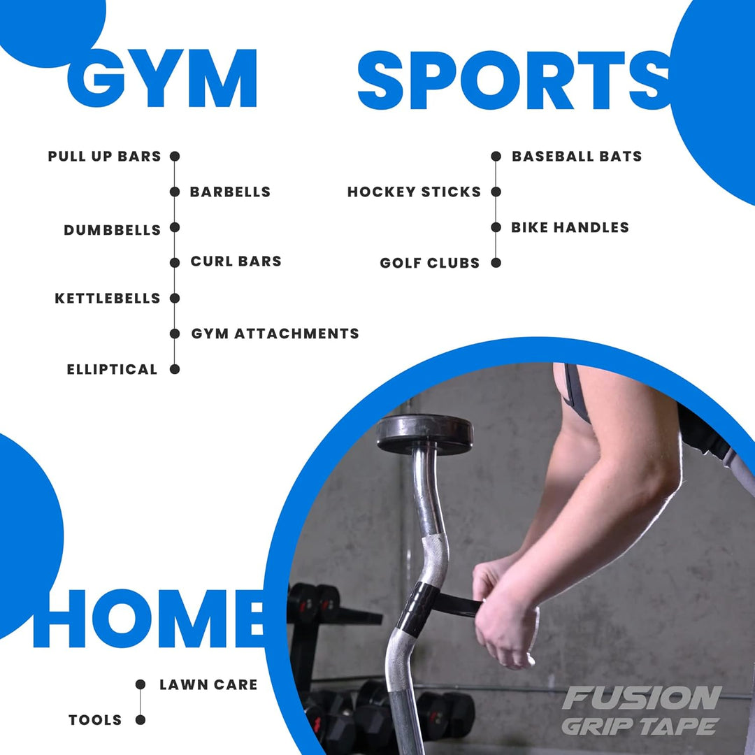 Core Prodigy Fusion Griffband aus Silikon und Gummi für Klimmzugstangen, Langhanteln, Kurzhanteln, S