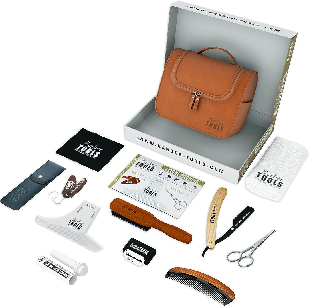 BARBER TOOLS Bartpflege-Kit für Männer